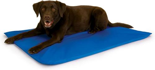 K&H Dog Cooling Mat, Cool Bed III - Large 44x32in Chill Blue