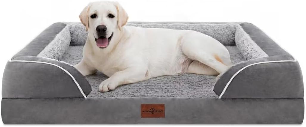 Comfort Expression Waterproof Orthopedic Dog Beds for Extra Large Dog
